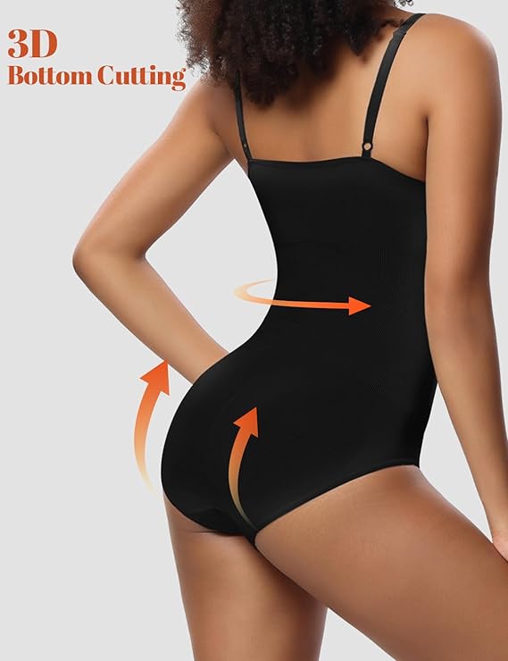 Women Shapewear Tummy Control Waist Bodysuits Sculpting Body Shaper for Women Seamless Brief Jumpsuit Top