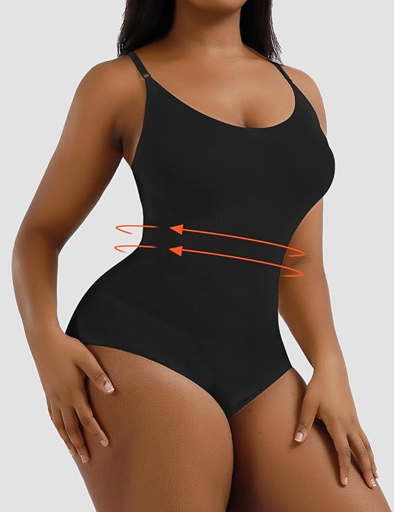 Women Shapewear Tummy Control Waist Bodysuits Sculpting Body Shaper for Women Seamless Brief Jumpsuit Top