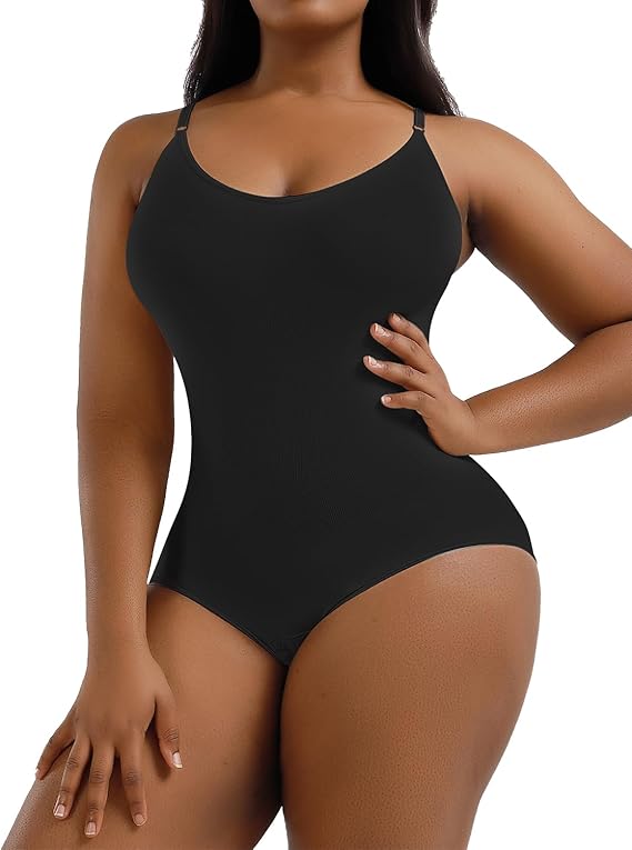 Women Shapewear Tummy Control Waist Bodysuits Sculpting Body Shaper for Women Seamless Brief Jumpsuit Top